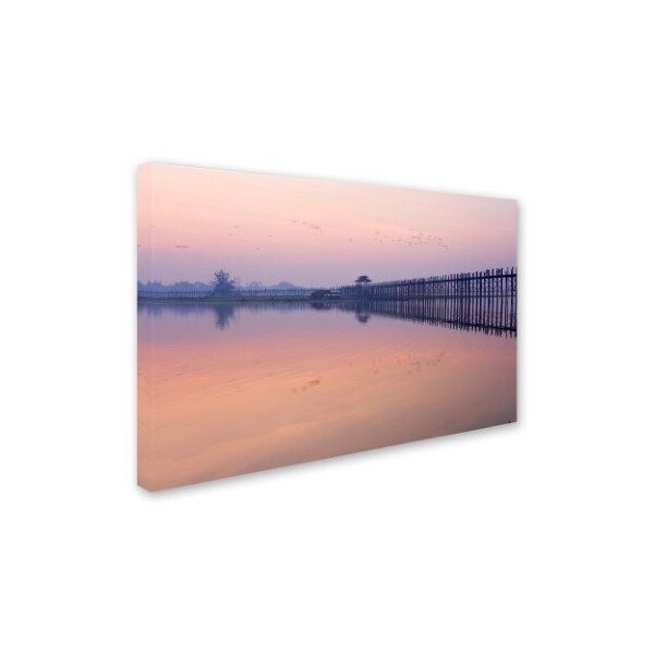 Robert Harding Picture Library 'Bridge Over The Water' Canvas Art,12x19